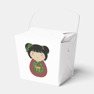 Ballotins Guirlande de Noël de Kokeshi