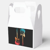 Ballotins Guitare Rétro Guitariste Électrique Basse Guitare  (Ouvert)