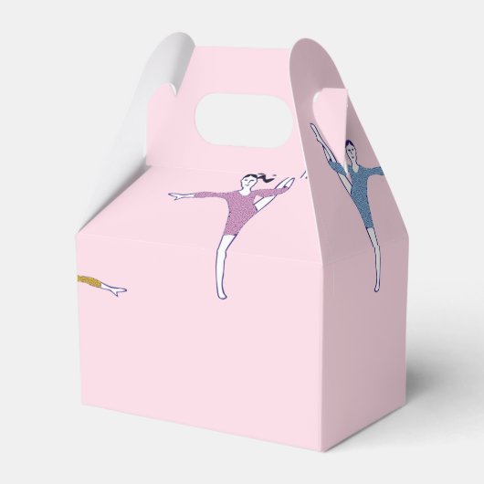 Ballotins gymnastique rose (Verso)