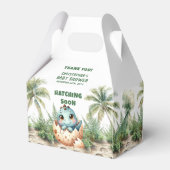 Ballotins Hachage personnalisé Bientôt boîte de Merci bébé (Arrière)