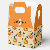 Ballotins Halloween 1er anniversaire mignon Chat noir Monogr (Ouvert)