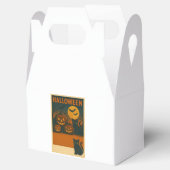 Ballotins Halloween Chat noir et Ballotin Citrouille (Ouvert)