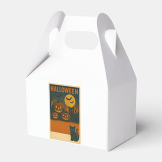 Ballotins Halloween Chat noir et Ballotin Citrouille