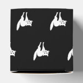 Ballotins Halloween chat noir et blanc motif (Haut)