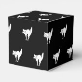Ballotins Halloween chat noir et blanc motif (Arrière)