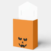 Ballotins Halloween Citrouille de coeur heureux orange et no (Ouvert)