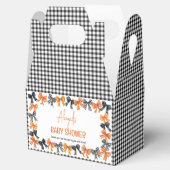 Ballotins Halloween Coquette Black | Baby shower Orange Bows (Ouvert)