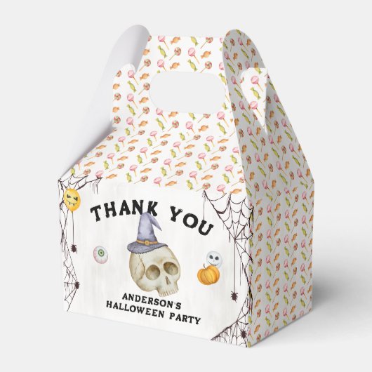 Ballotins Halloween Costume fête aquarelle (Verso)