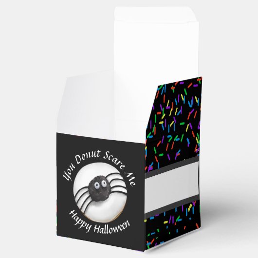 Ballotins Halloween Éffrayant Black Spider Donut (Ouvert)