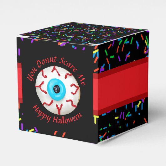 Ballotins Halloween Éffrayant Monster Eyes Donut (Verso)