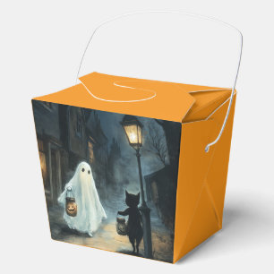 Ballotins Halloween Ghost et Rencontre de chat