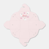 Ballotins Halloween Ghost Girl & Citrouille mignon rose (Déplié)