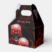 Ballotins Halloween gothique morose floral effrayant (Arrière)