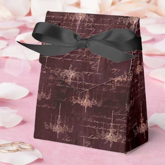 Ballotins Halloween gothique rose (Mariage)