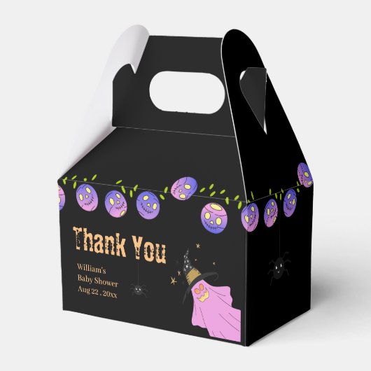 Ballotins Halloween Gradient Ghost Crâne Garland (Verso)