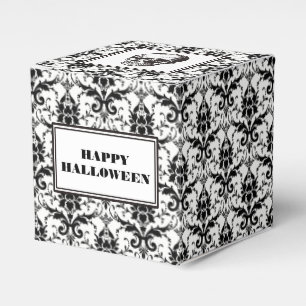 Ballotins HALLOWEEN Motif damassé gothique vintage Crâne