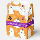 Ballotins Halloween Orange Little Ghost Enfants Merci de fêt (Ouvert)