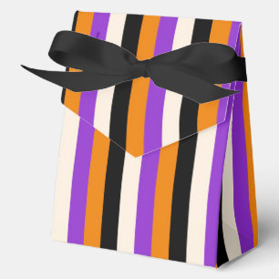 Ballotins Halloween Orange Violet Noir Rayure
