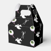 Ballotins Halloween pattern on black (Arrière)