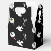 Ballotins Halloween pattern on black (Ouvert)