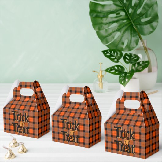 Ballotins Halloween Plaid Traid Ou Treat (Multiple)