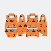 Ballotins Halloween Sac ou Sac à traiter (Déplié)