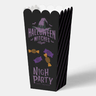 Ballotins Halloween sorcières boîte à pop de nuit - sorcière