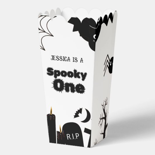 Ballotins Halloween Sppoky One Premier anniversaire fête (Recto)