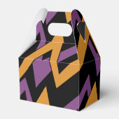 Ballotins Halloween Zig Zags Orange Violet  (Arrière)
