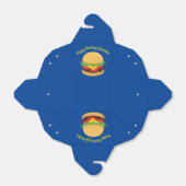 Ballotins Hamburger Birthday Party Burger Ballotin (Déplié)