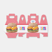 Ballotins Hamburger Restauration rapide Diner barbecue (Déplié)