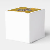 Ballotins Hamsa Coeurs Fleurs Opal Art sur Or (Verso)