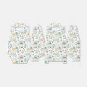 Ballotins HandPainted Birthday Dinos Favor Boxes (Déplié)