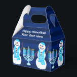 Ballotins Hanoukka Juif Snowman Blue Menorah Enfants<br><div class="desc">Personnalisez ceci maintenant ! Des textes personnalisés et un design amusant pour les enfants ou les adultes feront apparaître ces petits ballotins à votre fête Hanoukka. Les autocollants Chanukkah, crayons de vacances et gélules de chocolat dans chacun et utiliser comme partie des décorations de table. Beaucoup plus de produits de...</div>