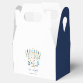 Ballotins Hanoukka Love & Light Floral Menorah (Ouvert)