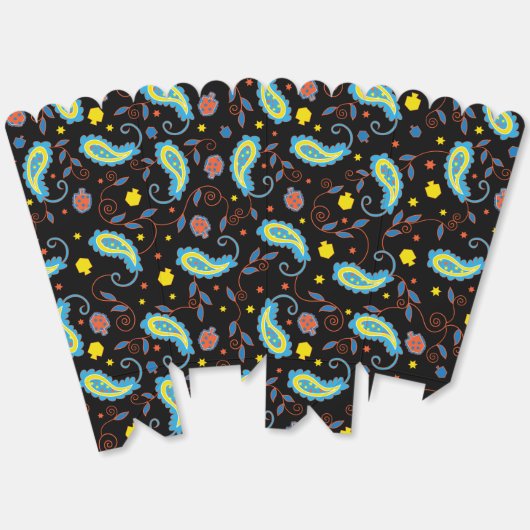 Ballotins Hanoukka Paisley (Déplié)