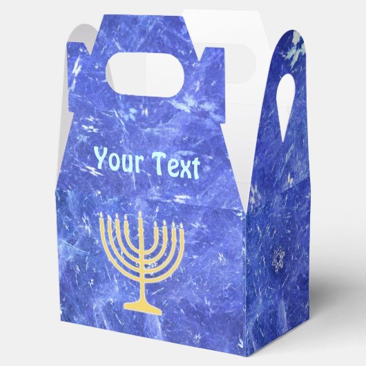 Ballotins Hanoukka Snowstorm Menorah (Ouvert)