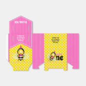 Ballotins Happy Bee 1er Anniversaire de fête Favoriser Box p (Déplié)