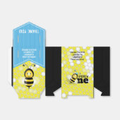 Ballotins Happy Bee 1er Anniversaire Fête Boîte de Faveur (Déplié)