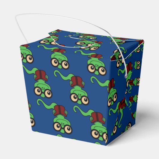 Ballotins Happy Bookworm Turquoise (Arrière)