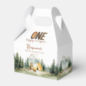 Ballotins Happy Camper Teddy Bear 1st Birthday (Arrière)