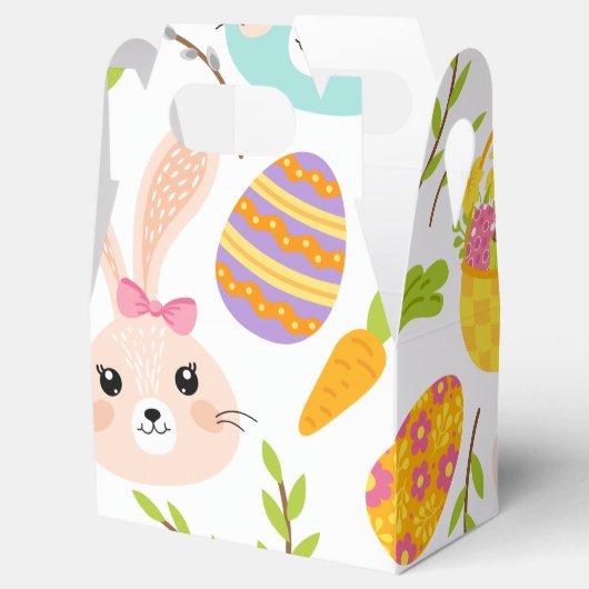 Ballotins Happy Easter Bunny Eggs, Spring Pattern Gift (Ouvert)