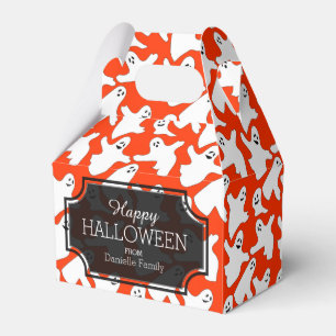 Ballotins Happy Ghosts Halloween Traitements boîte cadeau