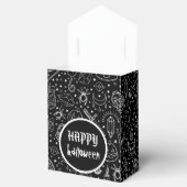 Ballotins Happy Halloween Black Doodle Motif (Ouvert)