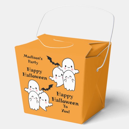 Ballotins Happy Halloween Personnalisez Fun Candy cadeau (Recto)