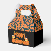 Ballotins Happy Halloween Whimsical Text Gable Ballotin (Arrière)