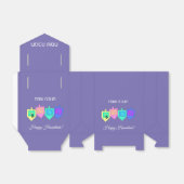 Ballotins Happy Hanoukka anglais hébreu (Déplié)