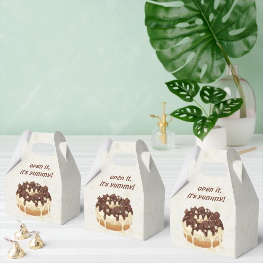 Ballotins "Happy Hanukkah" Donut – Modern Illustration Style (Multiple)