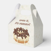 Ballotins "Happy Hanukkah" Donut – Modern Illustration Style (Verso)