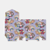 Ballotins Happy Illustrated Gift Favor Box (Déplié)